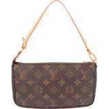 Louis Vuitton Canvas Monogram Pochette Accessoire Handbag