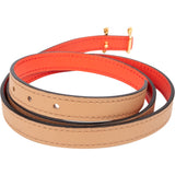 Hermès Reversible Leather Torsad Mini Belt