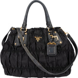 Prada Quilted Nylon Handbag