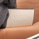 Gucci White Leather Queen Margret Bee Shoulder Bag