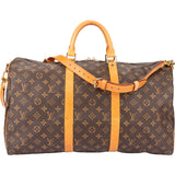 Louis Vuitton Canvas Monogram Keepall 50 Bandouliere