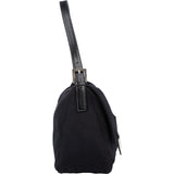 Fendi Cotton FF Baguette Mamma Handbag