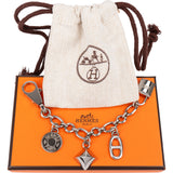 Hermès Palladium Olga Bag Chain Pedant