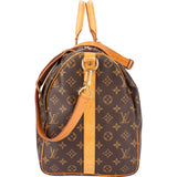 Louis Vuitton Canvas Monogram Keepall 50 Bandouliere