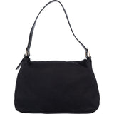 Fendi Cotton FF Baguette Mamma Handbag