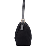 Fendi Cotton FF Baguette Mamma Handbag