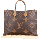 Louis Vuitton Canvas Monogram OnTheGo Handbag