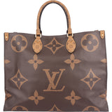 Louis Vuitton Canvas Monogram OnTheGo Handbag