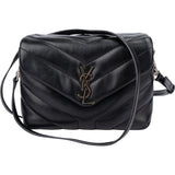 Saint Laurent Quilted Leather Lou Lou Crossbody Bag