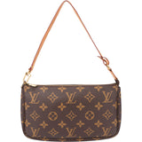 Louis Vuitton Canvas Monogram Pochette Accessoire Handbag