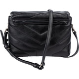 Saint Laurent Quilted Leather Lou Lou Crossbody Bag