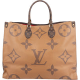 Louis Vuitton Canvas Monogram OnTheGo Handbag