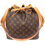 Louis Vuitton Canvas Monogram Sac Noe Petit Shoulder Bag