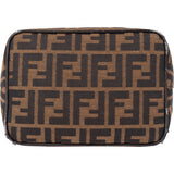 Fendi FF Monogram Baguette Shoulder Bag