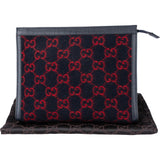 Gucci GG Wool Monogram Clutch