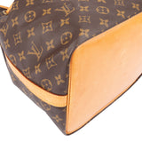Louis Vuitton Canvas Monogram Sac Noe Petit Shoulder Bag