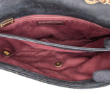 Chanel Quilted Deerskin Single Flap Crossbody Bag