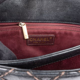 Chanel Quilted Deerskin Single Flap Crossbody Bag