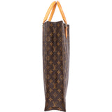 Louis Vuitton Canvas Monogram Sac Plat Handbag