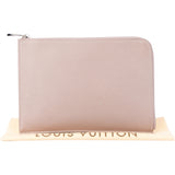 Louis Vuitton Taupe Pochette Joule PM Clutch