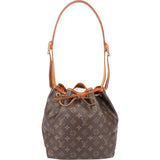 Louis Vuitton Canvas Monogram Sac Noe Petit Shoulder Bag
