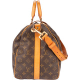 Louis Vuitton Canvas Monogram Keepall 45 Bandouliere