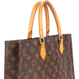 Louis Vuitton Canvas Monogram Sac Plat Handbag