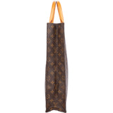 Louis Vuitton Canvas Monogram Sac Plat Handbag