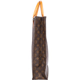 Louis Vuitton Canvas Monogram Sac Plat Handbag