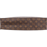 Louis Vuitton Canvas Monogram Sac Plat Handbag