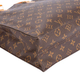 Louis Vuitton Canvas Monogram Sac Plat Handbag