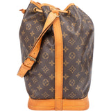 Louis Vuitton Canvas Monogram Sac Noe Grande Shoulder Bag
