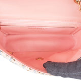 Chanel Quilted Tweed Single Flap Crossbody Bag