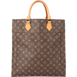Louis Vuitton Canvas Monogram Sac Plat Handbag