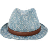 Gucci Denim Monogram Hat