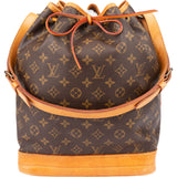 Louis Vuitton Canvas Monogram Sac Noe Grande Shoulder Bag