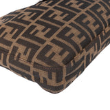 Fendi FF Monogram Baguette Buckle Shoulder Bag