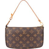 Louis Vuitton Canvas Monogram Pochette Accessoire Handbag