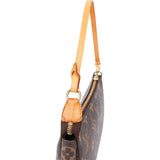 Louis Vuitton Canvas Monogram Pochette Accessoire Handbag