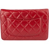Chanel Quilted Lambskin Wallet On Chain Crossbody Bag