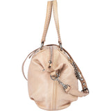 Miu Miu Bleach Leather Crystal Heart Handbag