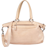 Miu Miu Bleach Leather Crystal Heart Handbag