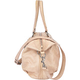 Miu Miu Bleach Leather Crystal Heart Handbag