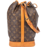Louis Vuitton Canvas Monogram Sac Noe Grande Shoulder Bag