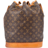 Louis Vuitton Canvas Monogram Sac Noe Grande Shoulder Bag