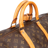 Louis Vuitton Canvas Monogram Keepall 55