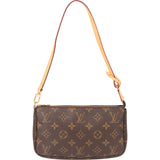 Louis Vuitton Canvas Monogram Pochette Accessoire Shoulder Bag