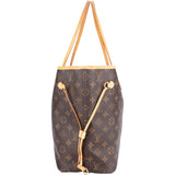 Louis Vuitton Canvas Monogram Neverfull MM Shopper Bag