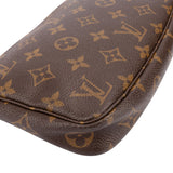 Louis Vuitton Canvas Monogram Pochette Accessoire Shoulder Bag