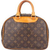 Louis Vuitton Canvas Monogram Trouville Handbag